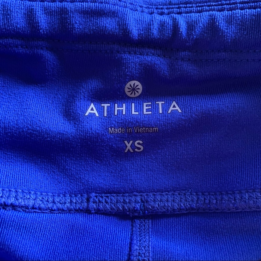 Athleta Blue Crop Workout Pants Size XS - Picture 7 of 14